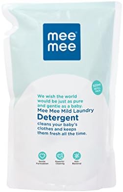 Mee Mee Mild Baby Liquid Laundry Detergent, 500ml