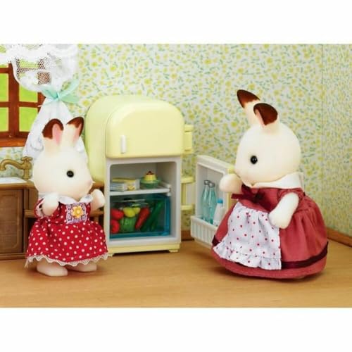 SYLVANIAN FAMILIES 5014 Set Maman Lapin et Réfrigérateur avec Accessoires Pour Enfants dès - vue 6