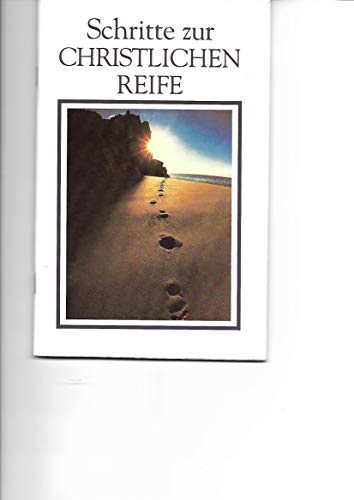 Steps to Christian Maturity 0842318518 Book Cover