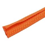 QUARKZMAN Geflochtene Kabelschlauchhülle 49ft(15 m) - 1/8"(3mm) Draht Aufgeteilte Geflochtene Kabelführungshülse Automobile Gewebte Mesh Aufgeteilte Schlauchhülse Für Mehrfach-Kabelführung