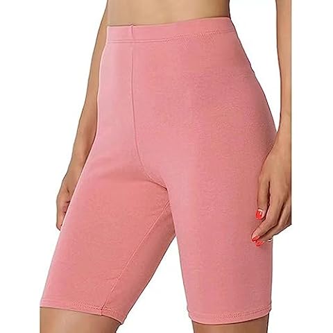 Mrat Women's Lightweight High Waist Shorts Cover