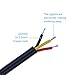 ALITOVE 5 Pairs 3 Pin 3 Core Male Female Plug LED Connector Waterproof IP65 with 20cm 22AWG 3X 0.3mm² Cable for 5V 12V WS2811 WS2812B WS2812 SK6812 SK6812-RGBW Pixel Halloween Christmas Light 14mm Nut
