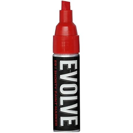 Evolve E9 Broad Paint Marker K-71 Uni Paint PX-30 (Ewok Red)