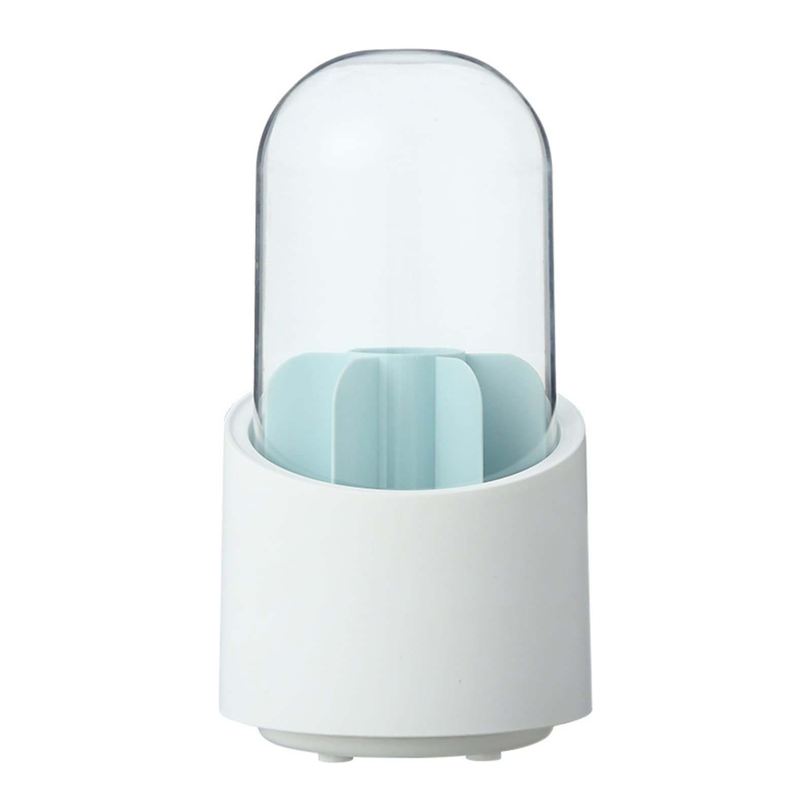 Cosmétiques boîte de rangement organisateur bleu contre le désordre