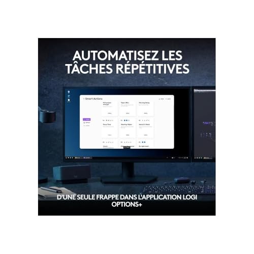Logitech MX Keys S Kabellos Tastatur - FRA AZERTY – Ansicht 3
