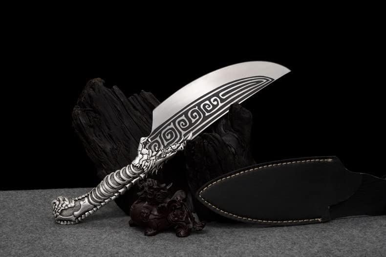 Miniatura 2 de Meat knife Cleaver, 8.5inch Hand forged boning knife China Longquan kitchen knife dividing knife fruit knife sharp chef's knife (Size  Knife with