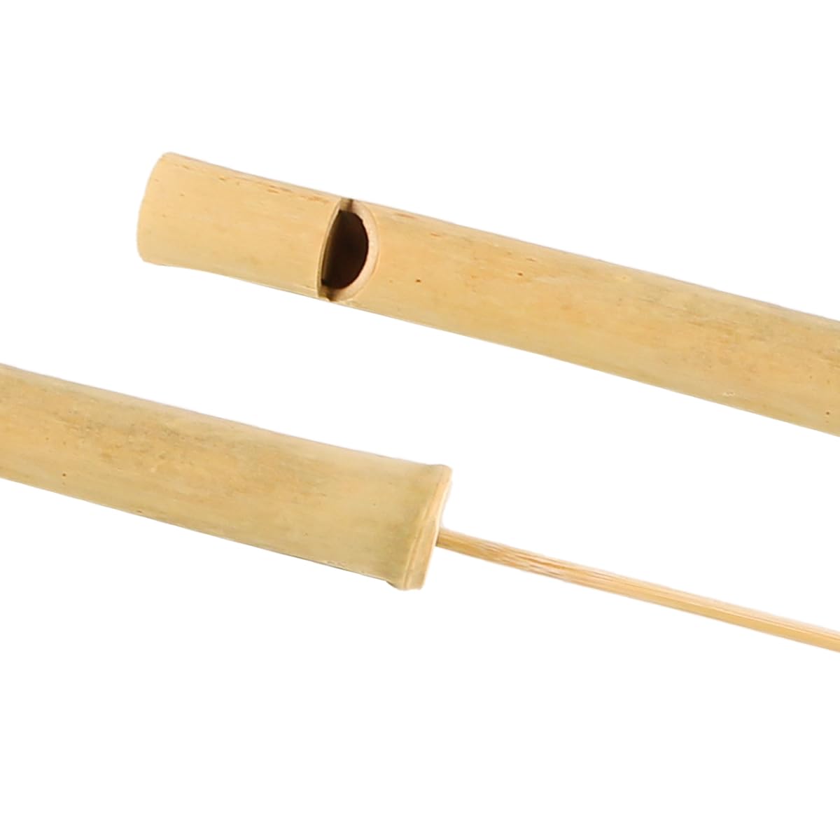 3 szt. bambusowych gwizdków, kreatywnych gwizdków dla ptaków, gwizdków Penny Whistle, fletów, gwizdków Swanee, długich fletów, symulowanych ptaków, instrumentów muzycznych