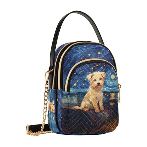 Sac à bandoulière chien ciel étoilé Cover
