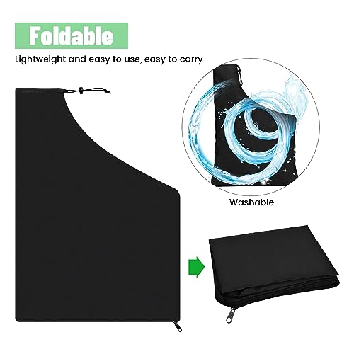BAIMOQI Leaf Blower Bag Replacement Leaf Blower Vacuum Bottom Dump Bag with Vacuum Bag for Leaf Blower Vacuum Part - Image 3
