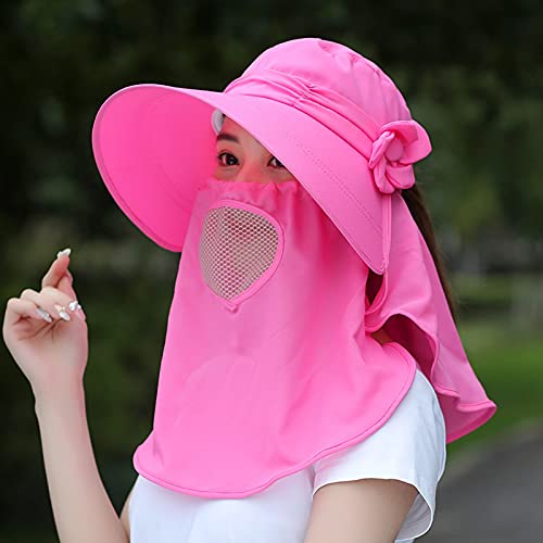 Outdoor Sport Neck Fishing Hat Hiking Hat Sun Cap Face Women Baseball Caps Fleece Lined For Women Men #TOP1