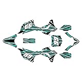 Kalair GFX Graphics Kit for Kawasaki KX 85 (2014-2021) Prime Series Teal 09 Mil - Dirt bike Custom Racing Graphics Decals Stickers Kit, no-plastics