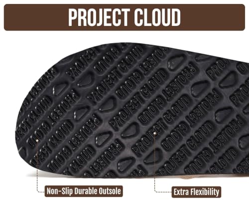 Image of Project Cloud 100% Genuine Leather Moccasin Style Clogs for Women - Memory Foam and Water Resistant Mules Slip On Non-Slip and Durable Clogs Casual Shoes for Women Footwear (Carline)