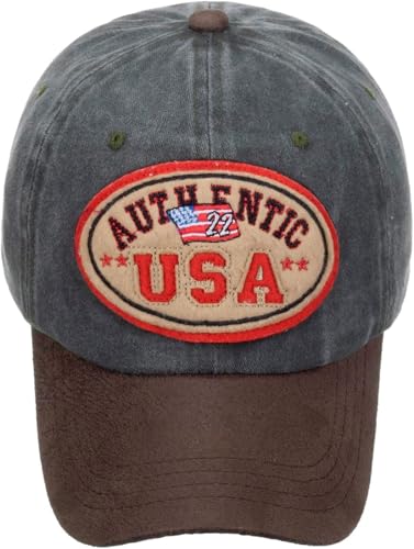 Image of Handcuffs Outdoor Travel Cap for Women Men USA Embroidered Sport Breathable Beach Baseball Cap