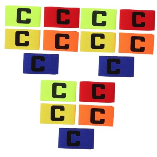 VANZACK Sets Captain's Arm Band Football Wristbands Professional Comfortable Elastic Breathable Arm Sleeves Pcs