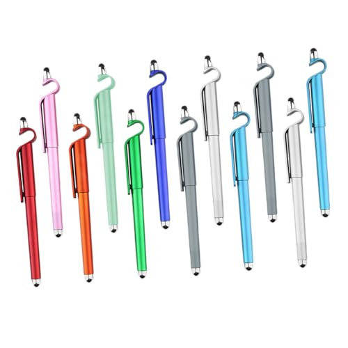 Bolígrafos de gel táctiles Housoutil pack de 12 para móviles y cuadernos