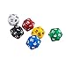 Price comparison product image MagiDeal 6 Pcs D20 Gaming Dice Twenty Sided Die RPG D&D Six Opaque Colors