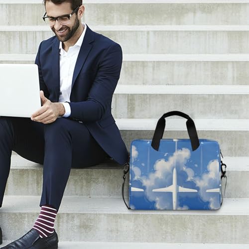 Funda portátil para laptop 15.6 pulgadas azul miniatura 3