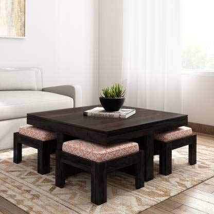 Shree Balaji Timber Wood Solid Wood Coffee Table