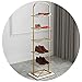 shelf Stojak na buty 6-poziomowe wąskie stojaki na buty do szafek, trwały stojak na buty, organizer, stojak na buty, metalowy stojak na buty, marmurowa podstawa (kolor: A)