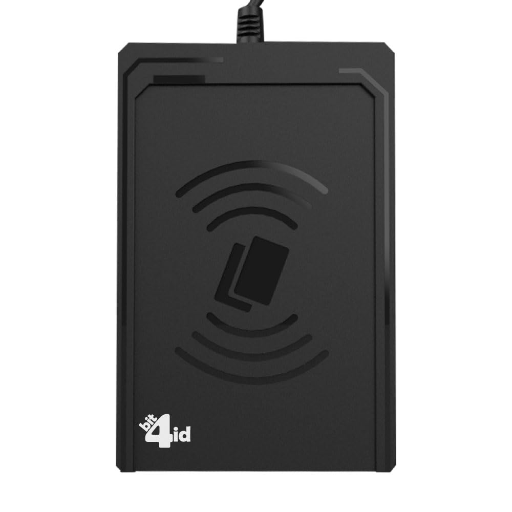 Bit4id Lettore CIE 3.0 per Carta d'Identità Elettronica, Sanitaria e Contactless - MiniLector CIE Con Connessione USB, Compatibile Con Windows, Mac, Linux