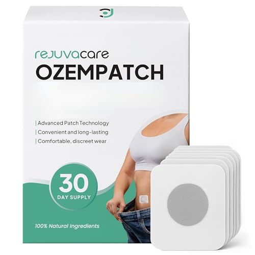 Rejuvacare Ozempatch The Official, 1 Month Supply, Easy Daily Application, Natural Ingredients, Reejuvacare Patches for Women, Firming & Moisturizing for All Skin Types, Comfortable & Discreet Support
