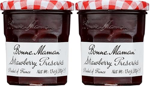 Bonne Maman Preserve, Strawberry, 13-Ounce (Pack of 2)