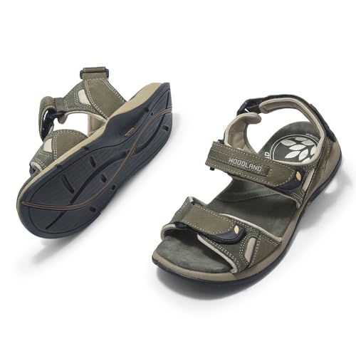 Image of Woodland Men's Leather Sandal