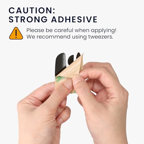 kwmobile muis voeten sticker compatibel met Logitech G Pro Wireless Gaming - Computermuis glijder - Stickers in zwart - Afbeelding 7