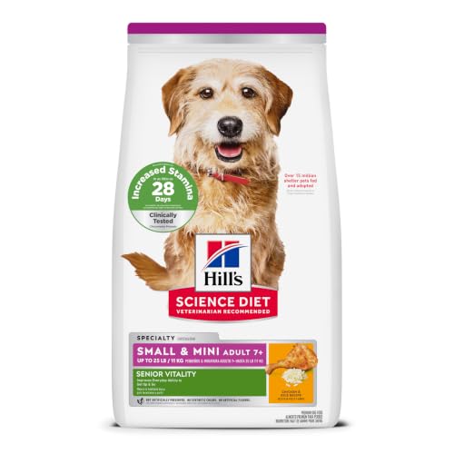 Hill's Science Diet Adult 7+ Senior Vitality Small & Mini Dry Dog Food - image 4