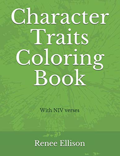 Character Traits Coloring Book: With NIV verses