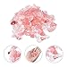 POPETPOP Aquarium Pebbles Pink-Fish Tank Gravel Rock Crystal Stones for Fish Tank/Terrariums/Garden/Flowerpot/Glassware/Vases Decoration (100g 5-7mm)