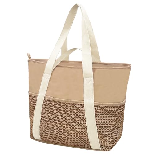 Bolso de Playa Impermeable con Cierre y Malla miniatura 1