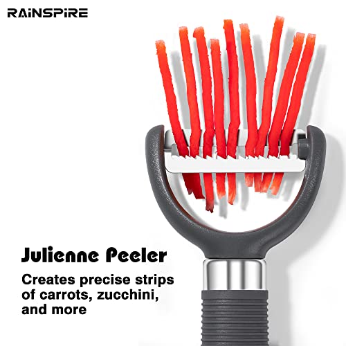 Rainspire RAINSPIRE-GP03-HUI 3-Piece Peeler Set, Premium Swivel Vegetable Peeler, Kitchen Gadgets Apple Peeler Potato Peeler Veggie Peeler Fruit Peeler, Dishwasher Safe Kitchen Accessories thumb #3