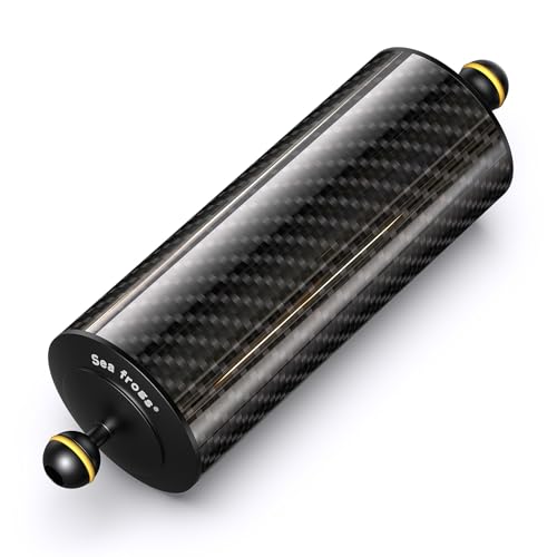 Flotabilidad proporcionada 900g con brazo Sea frogs de carbono para evitar cámaras pesadas al bucear