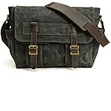 サイドバッグ・多機能キャンバスオートバイバッグサイドポーチサドルバッグショルダーメッセンジャーバッグ(ブラック) [並行輸入品]