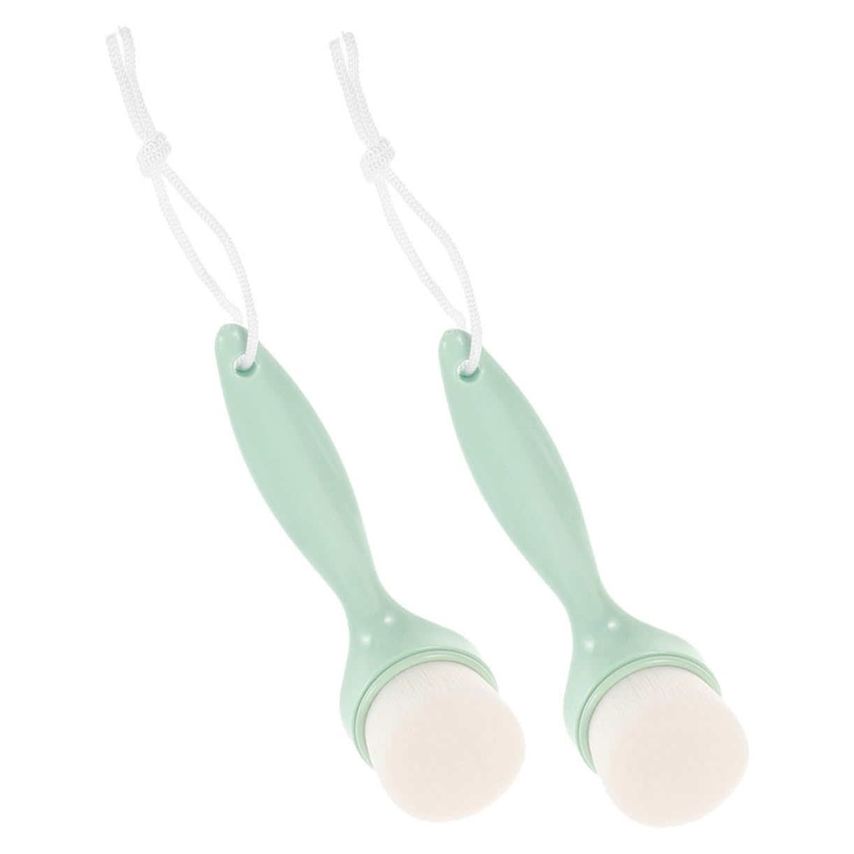 Healeved Face Exfoliator Brush Set Face Cleansing Brush Soft Bristles for Gentle Skin Cleansing