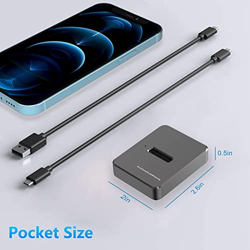 Cofre Externo USB C Para SSD M.2 NVME SATA USB 3.1 10Gbps miniatura 6