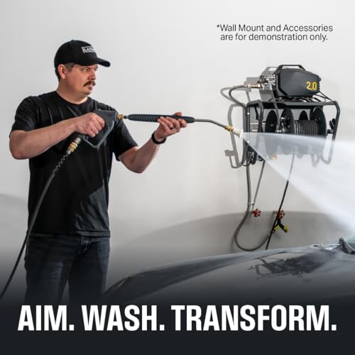 Image of Active 2.0 Electric Pressure Washer (Tool only) - 2.0 GPM high Pressure Washer for DIY at Home car wash, Detailing and Other Cleaning transformations with 1800 Peak PSI
