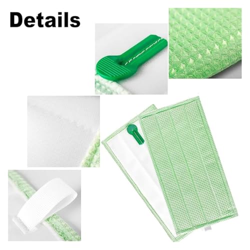 Serpillères microfibre Vorwerk SP600 accessoires de remplacement pour balais à franges - 5