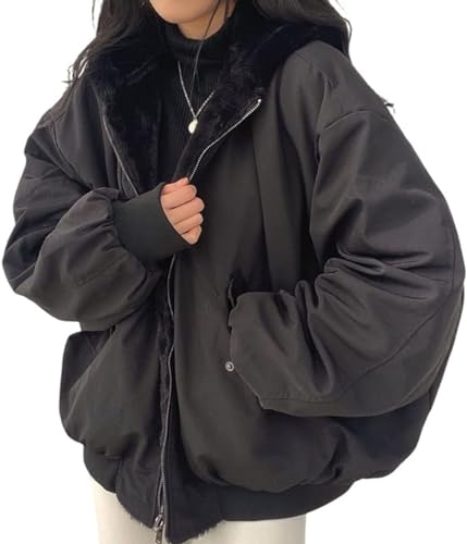 Teddyjacke Für Mädchen Mit Bärenohren - Warme Fleece Kapuzenjacke Winter