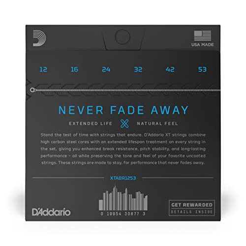 D’Addario Cordes Guitare Acoustique Enduites | Corde Guitare Folk | XTABR1253 | Cordes XT pour guitare acoustique… - Les Beatles, Paul McCartney, John Lennon, RIngo Starr, George Harrison D'Addario Cordes Guitare Acoustique Enduites | Corde Guitare Folk | XTABR1253 | Cordes XT pour guitare acoustique… – Image 3