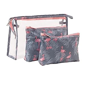 Cosmetische Pouch Set Clear Makeup Bag Wash Bag PVC Waterdichte Cosmetische Pouch Travel Draagtas met Dierlijke Print…