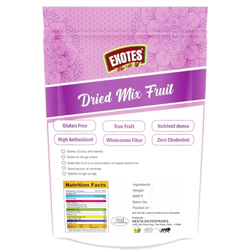 Image of Exotes Breakfast 500 Grams (250gm X 2) - Trail Mix with Dry Fruits, Berries & Protein-Rich Seeds | Power Snack Loved by Moms | Best for Active Kids & Office Professionals | Keeps You Full Energetic & Energized All Day