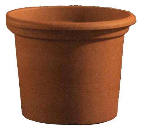 Preisvergleich Produktbild Euro3Plast 1978.01 Pflanzkübel"Geo", 40 cm, terra