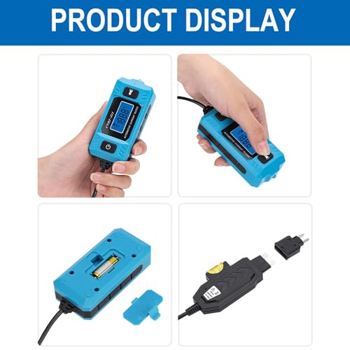 Fusibles de coche controlados fácilmente en carretera con este probador LCD de 48V 5