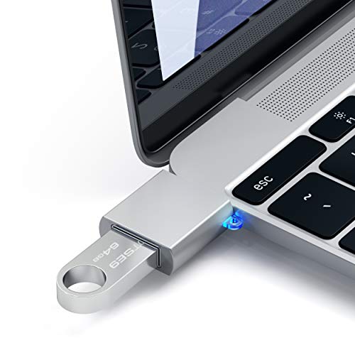 Satechi Aluminum USB-C to USB-A Adapter #TOP12