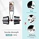 CaseLover Handyband für Samsung Galaxy A56 5G/Samsung Galaxy A36 5G Hülle mit Band, Herzmuster Silikon Necklace Handyhülle mit Abnehmbar Kordel zum Umhängen Stossfest Bumper Schutzhülle, Grün