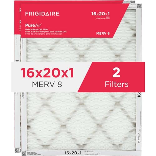 Filtre à air contre la poussière Frigidaire PureAir MERV 8 lot de 2