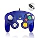Reiso 1 Pack NGC Controller Classic Wired Controller for Wii Gamecube(Clear Blue)