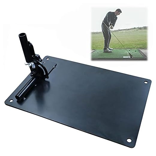 Golf Practice Plate Swing Plan Trainer Alignment Stick Holder Durable Metal Training Equipment Golfing Accessory (1 Pack Standard)